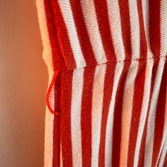 Anthropologie Saturday Sunday Orange/White Striped Dress, Size Small - Picture 5 of 7